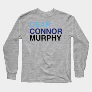 DEAR CONNOR MURPHY logo font print Long Sleeve T-Shirt